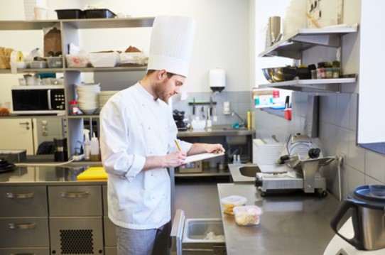 Lincolnshire Printing and Promotions Chef Using Scannable Food Order Tracking