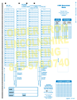 3411 - 100 Question Score Sheet