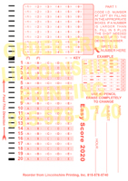 EasyScore 2020 - 20 Question