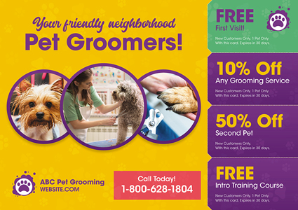 Direct Mail Marketing - Groomer