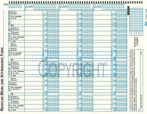 Menus & Food Order Sample - Lincolnshire Printing and Promotions